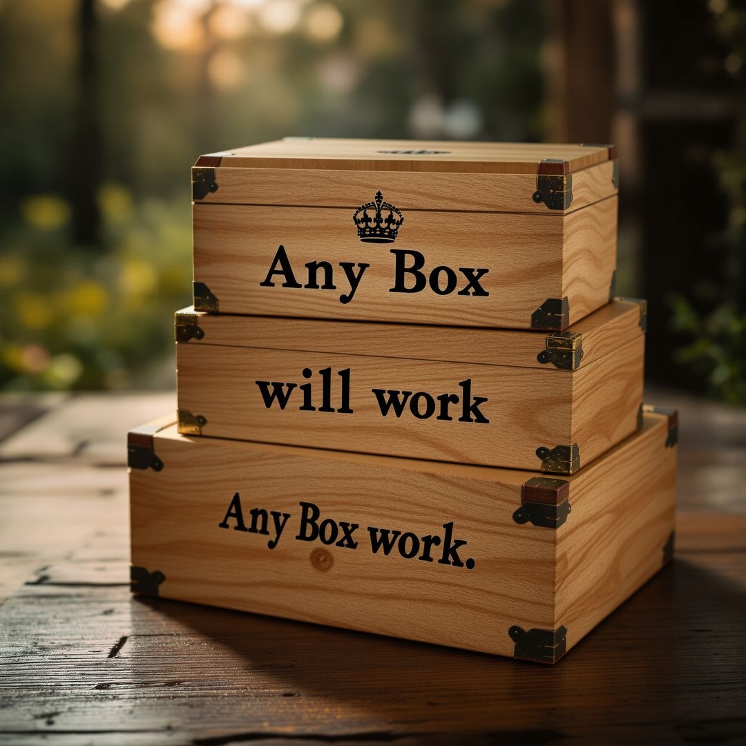 Any box will work for the Echo-Story Box